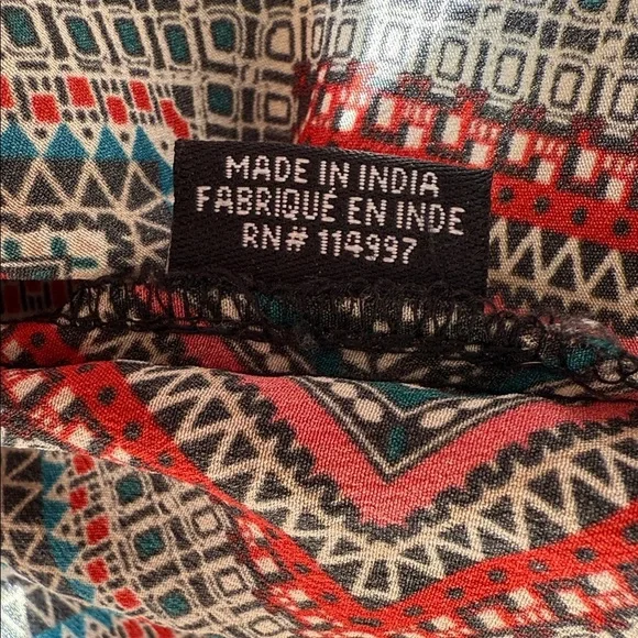 Tolani Selina from Revolve Button up in Diamonds 100% Silk Women's Small - Picture 9 of 9